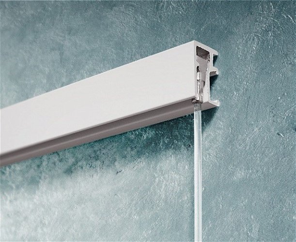 Newly R10 Rail WHITE 1.5m Picture Hanging System Rail