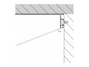 STAS Cliprail Max SILVER 2m Picture Hanging System Rail