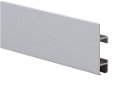STAS Cliprail Max SILVER 2m Picture Hanging System Rail