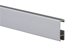 STAS Cliprail Silver 2m Picture Hanging System Rail