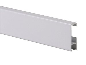 STAS Cliprail White 2m Picture Hanging System Rail