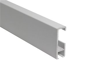 STAS Cliprail Picture Hanging Rail White 2m Length