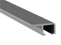 STAS Uprail Picture Hanging Rail Silver 2m