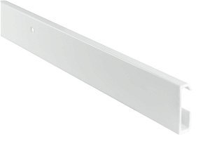 J Rail CEE White 2m Picture Hanging System Rail