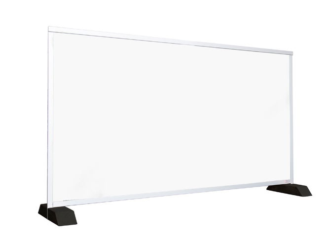 STAS Retail Barrier Screen Counter