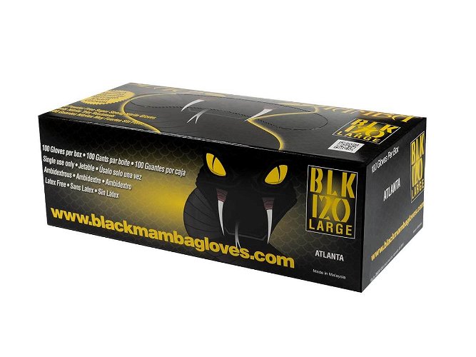 Black Mamba Gloves L 100 box