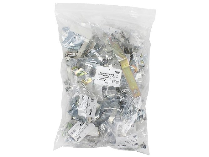 Aluminium Frame Hardware Standard with T Screw Security Fixings 20 pack