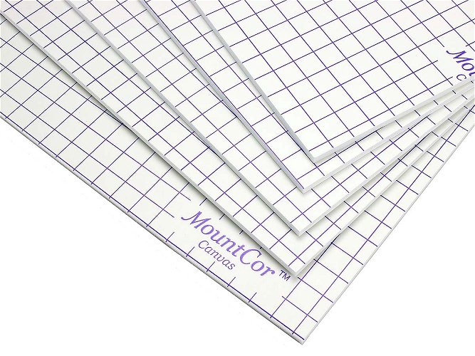 MountCor Adhesive Foamboard for Canvas 5mm 1016mm x 813mm 1 sheet