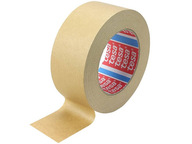 Kraft Paper - Brown Masking Tape for Picture Framing and Box Sealing, 50meters, Size: 24mmx45m