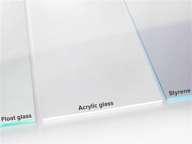 Acrylic Glass 2mm 1200mm x 815mm 1 sheet