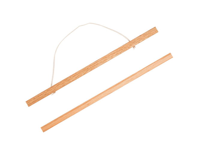 Poster Hangers Natural Oak 430mm Box of 10