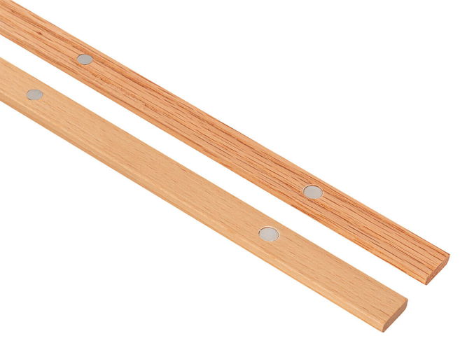 Poster Hangers Natural Oak 530mm Box of 10