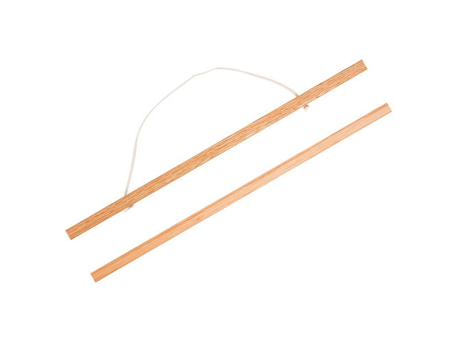 Poster Hangers Natural Oak 635mm Box of 10