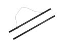 Poster Hangers Black Open Grain 530mm Box of 10