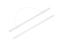 Poster Hangers White Open Grain 530mm Box of 10