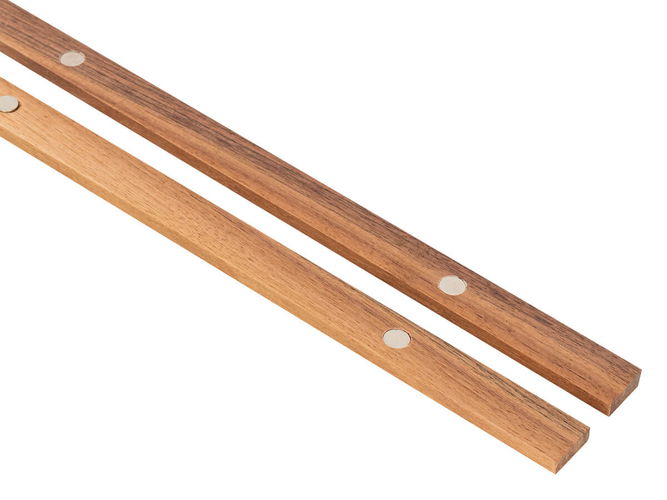 Poster Hangers Natural Walnut 430mm Box of 10