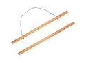 Poster Hangers Natural Walnut 430mm Box of 10