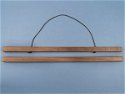 Poster Hangers Natural Walnut 430mm Box of 10