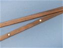 Poster Hangers Natural Walnut 430mm Box of 10