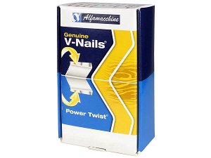 Power Twist V Nails for Alfamacchine 12mm Normal 3000