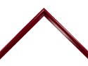 M11 7x21mm Colours Claret Red Gloss Aluminium Frame Moulding