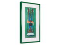 M11 7x21mm Colours Bright Green Gloss Aluminium Frame Moulding