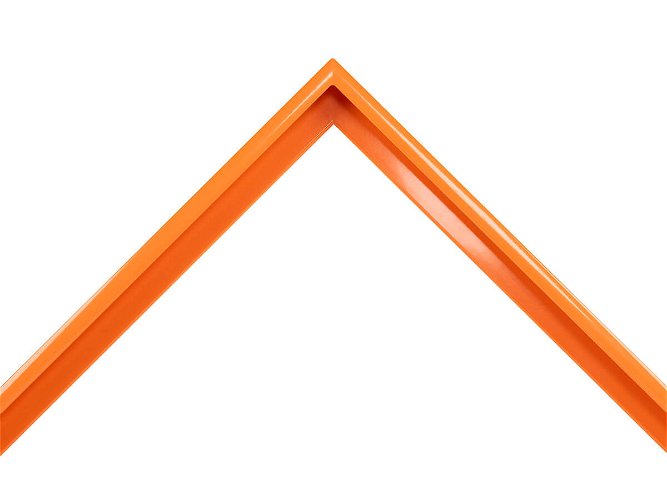 M11 7x21mm Colours Orange Gloss Aluminium Frame Moulding