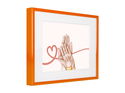 M11 7x21mm Colours Orange Gloss Aluminium Frame Moulding