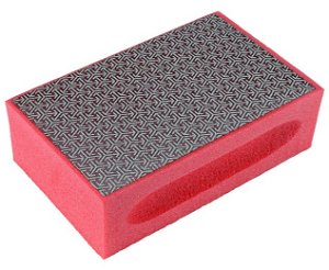 Telum Diamond Smoothing Pad Red 90mm x 55mm