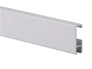 STAS Cliprail White 1m Picture Hanging System Rail