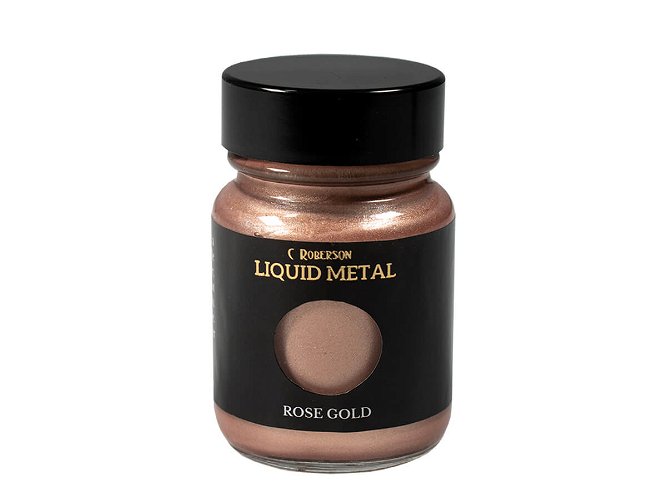 Liquid Metal Metallic Paint Rose Gold 30ml