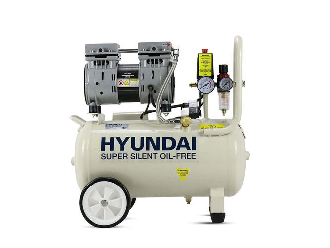 Hyundai 24L Oil Free Air Compressor EX DEMO