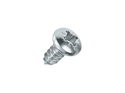 Wood Screws No.8 x 3/8" / 4.2mm x 9.5mm Pozi Pan Zinc pack 200