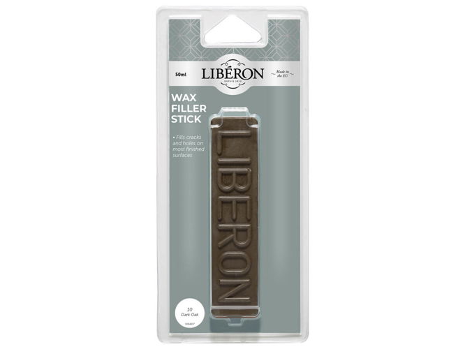 Liberon Wax Filler Sticks 10 Dark Oak 50g
