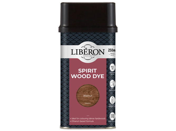 Liberon Spirit Wood Dye Walnut 250ml