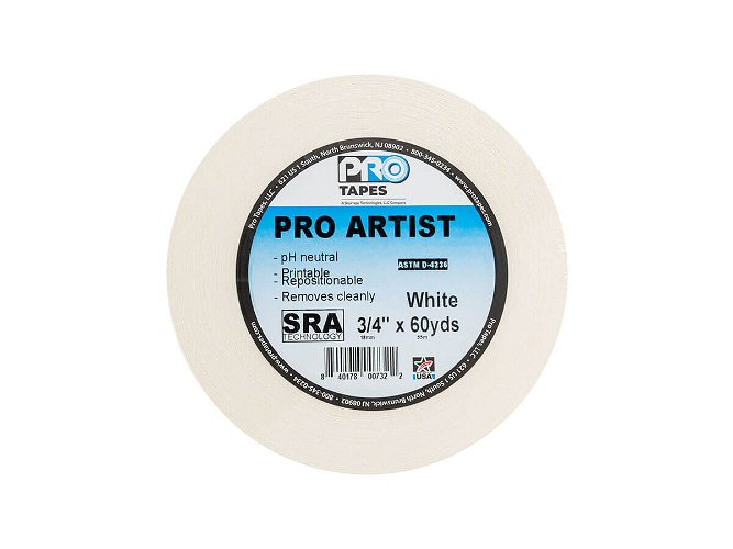 Pro Artist pH Neutral Self Adhesive Tape 18mm x 55m