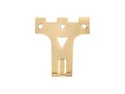 Picture Hooks 3 Pin 34mm Brass pack 100 with Pins