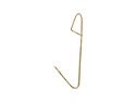 Picture Hooks 3 Pin 34mm Brass pack 1000 with Pins