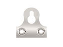 Keyhole Mirror Plates 38mm Nickel Plated pack 100