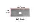 Logan 267 Mount Cutter Blades pack 10