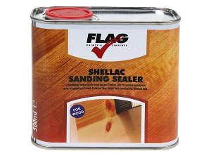 Shellac Sanding Sealer 500ml Flag