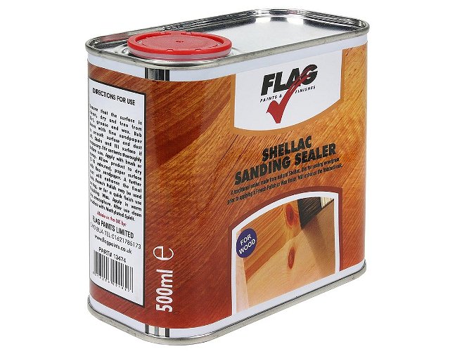 Shellac Sanding Sealer 500ml Flag