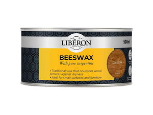 Liberon Beeswax Polish Dark Oak 500ml