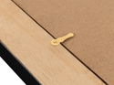 Turn Button Frame Fastener 19mm Brass Narrow 200 pack
