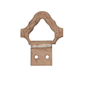 Wreath Top Picture Hangers A 22mm BRONZE finish Pack of 100