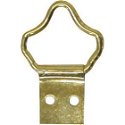 Fancy Loop Hanger Brass Plated 100 pack