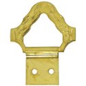 Wreath Top Picture Hangers C 32mm BRASS finish Pack of 100