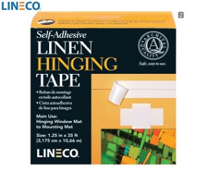 Lineco Cloth Tape Self Adhesive 32mm x 10m roll