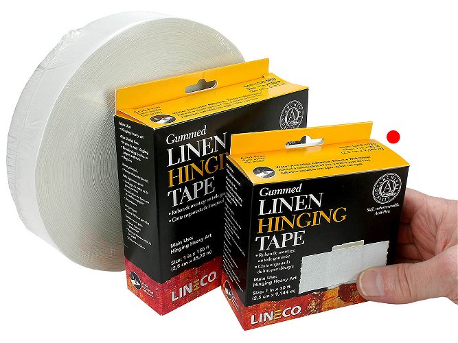Lineco Acid-Free Gummed Linen Tape