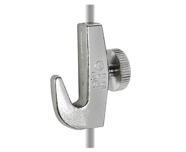 Self-locking adjustable hook